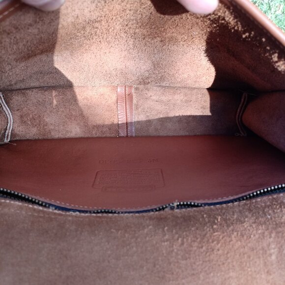 Vintage Coach 9635 Convertible Clutch/ leather bag - Picture 14 of 16